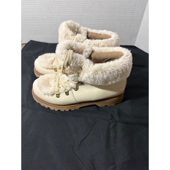 Sam Edelman Kilbourne Faux Fur Boat Size 8 - Picture 16 of 16